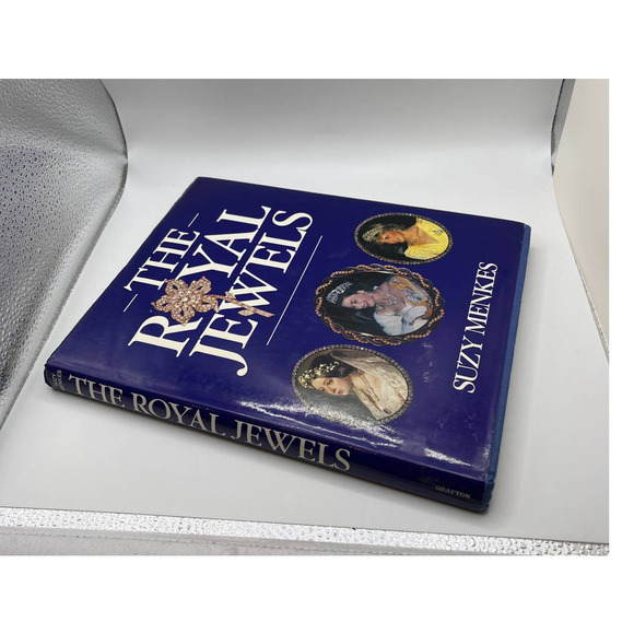 The royal jewels book by suzy menkes - autographed by author